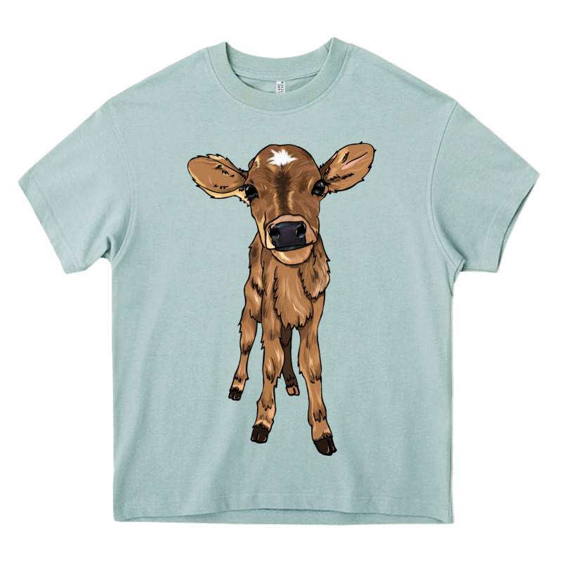Baby Cow Heavy Core Tee by HowdyJamesFarm | Teevron