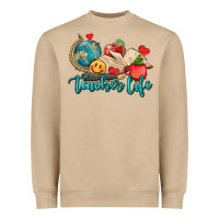 Mushroom teacher life Heavyweight Sweatshirt - AdoDesignShop