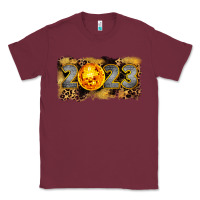 Burgundy 2023 new year Classic Tee - CowGirlArtShop