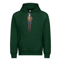 Forest Green mai sakurajima Urban Hoodie - DesigneFamous