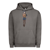 Pigment Tornado mai sakurajima Urban Hoodie - DesigneFamous