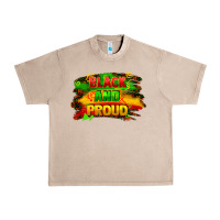 French Oak black and proud Urban Heavy Tee - FaDigitalArtStudio