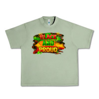 Oil Green black and proud Urban Heavy Tee - FaDigitalArtStudio