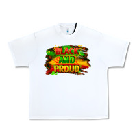 White black and proud Urban Heavy Tee - FaDigitalArtStudio