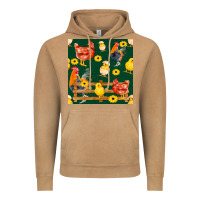 Vintage Camel farm life seamless pattern Vintage Hoodie - FaDigitalArtStudio