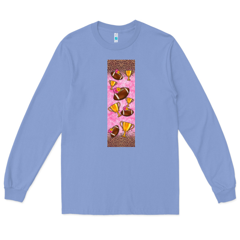 American Football With Lightning Bolt  Pen Wrap Long Sleeve Tee by BundleAndBundleShop | Teevron