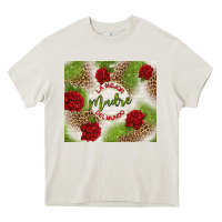 Cream la mejor madre del mundo Heavy Core Tee - TumblerDesignByShophia