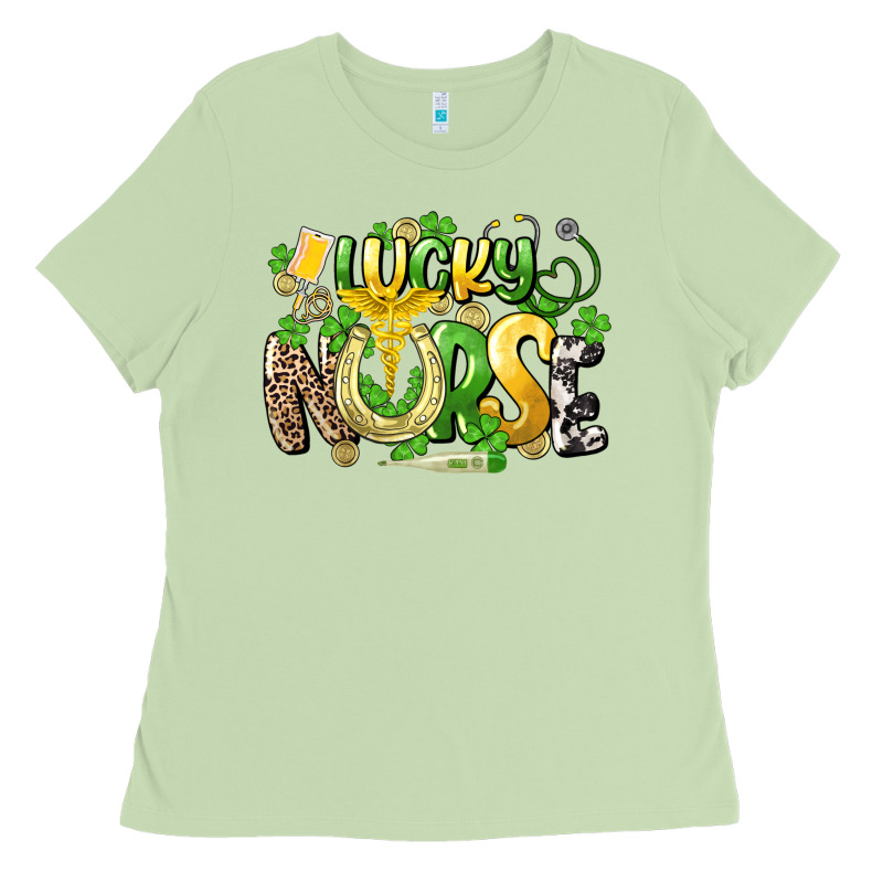 Lucky Nurse St. Patrick's Ladies Tee by HowdyJamesFarm | Teevron