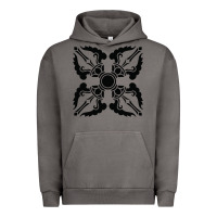 Pigment Tornado trippy psychedelic rave sacred geometry Urban Hoodie - DesigneFamous