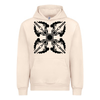 Sandshell trippy psychedelic rave sacred geometry Urban Hoodie - DesigneFamous