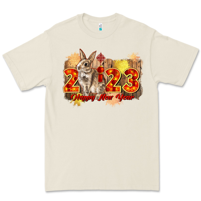 Chinese New Year 2023 Rabbit Year Premium Tee by CowGirlArtShop | Teevron