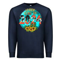 Navy class of 2024 senior Premium Sweatshirt - JahusDesignShop