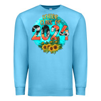 Ocean Blue class of 2024 senior Premium Sweatshirt - JahusDesignShop