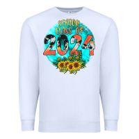 White class of 2024 senior Premium Sweatshirt - JahusDesignShop