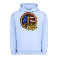 Pigment Grape Ice Peace Sign Urban Hoodie - JahusDesignShop