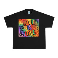 Black Pride love is love Urban Heavy Tee - FaDigitalArtStudio