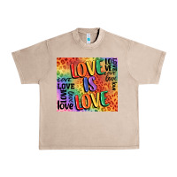 French Oak Pride love is love Urban Heavy Tee - FaDigitalArtStudio