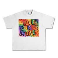 Lunar Rock Pride love is love Urban Heavy Tee - FaDigitalArtStudio