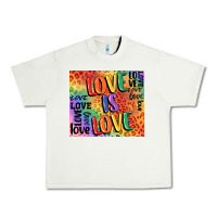 Pistachio Pride love is love Urban Heavy Tee - FaDigitalArtStudio