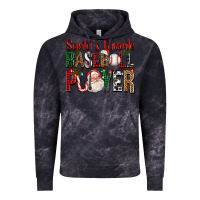 Cloud Black santa's favorite baseball player for christmas Vintage Hoodie - FaDigitalArtStudio