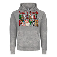 Cloud Rock santa's favorite baseball player for christmas Vintage Hoodie - FaDigitalArtStudio