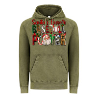 Vintage Olive santa's favorite baseball player for christmas Vintage Hoodie - FaDigitalArtStudio