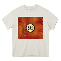 Cream magical train station Heavy Core Tee - TumblerDesignByShophia