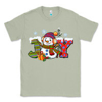 Matcha christmas joy snowman Classic Tee - CowGirlArtShop