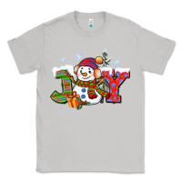 Moon Dust christmas joy snowman Classic Tee - CowGirlArtShop
