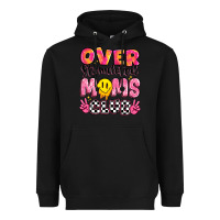 Black over stimulated moms club Heavyweight Hoodie - JahusDesignShop