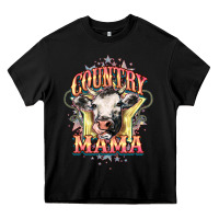 Black Country Mama Heavy Core Tee - HowdyJamesFarm