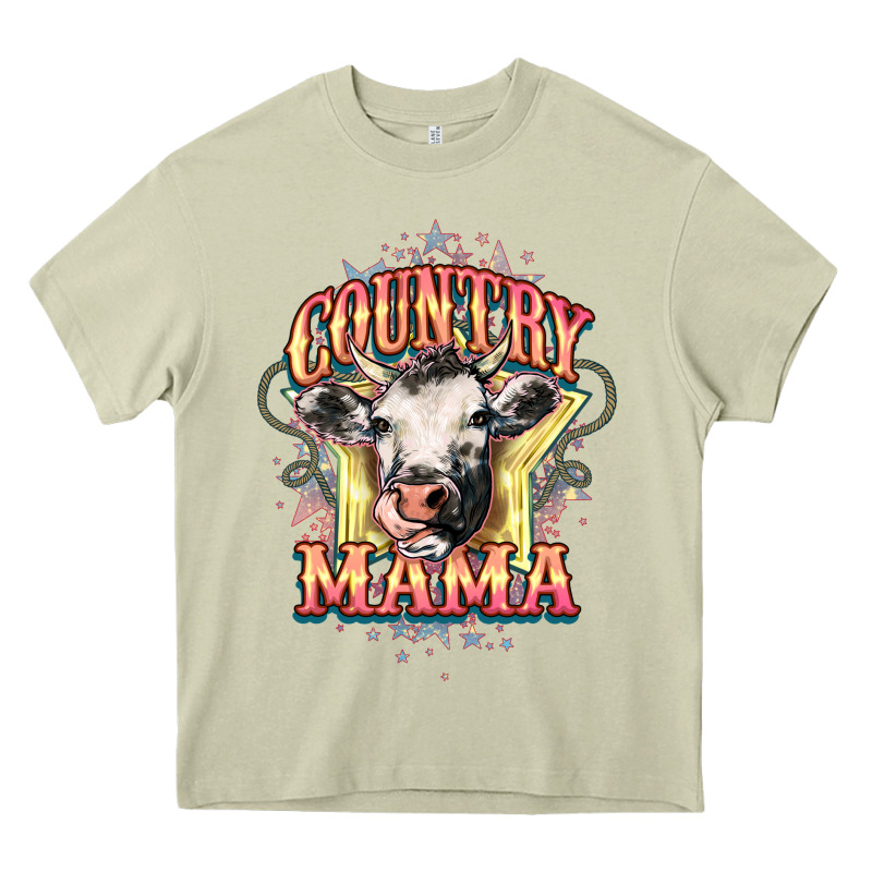 Country Mama Heavy Core Tee by HowdyJamesFarm | Teevron