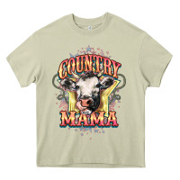 Mossy Country Mama Heavy Core Tee - HowdyJamesFarm