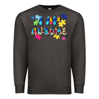 Smoke i am ausome Premium Sweatshirt - JahusDesignShop