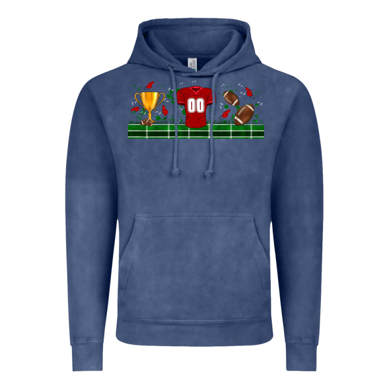 Trophy Cup American Football Uniform Libbey Glass Vintage Hoodie by BundleAndBundleShop | Teevron