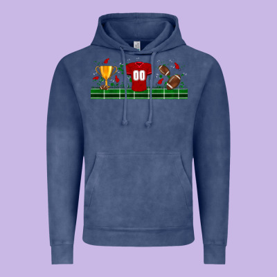 Trophy Cup American Football Uniform Libbey Glass Vintage Hoodie Designed By Bundleandbundleshop