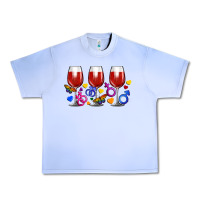 Grape Ice pride wine cups Urban Heavy Tee - FaDigitalArtStudio