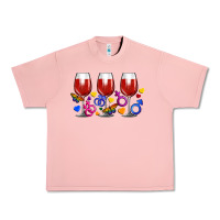 Salmon pride wine cups Urban Heavy Tee - FaDigitalArtStudio