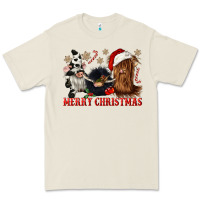 Bone merry christmas heifer cow gnomies Premium Tee - CowGirlArtShop