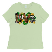 Matcha Western love St. Patrick's Day Ladies Tee - CowGirlArtShop