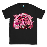 Black gnomes rainbow breast cancer Classic Tee - CowGirlArtShop