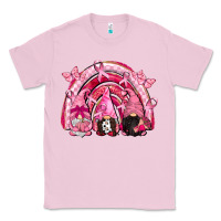 Bubblegum Pink gnomes rainbow breast cancer Classic Tee - CowGirlArtShop