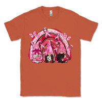 Copper gnomes rainbow breast cancer Classic Tee - CowGirlArtShop