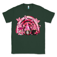 Sports Green gnomes rainbow breast cancer Classic Tee - CowGirlArtShop