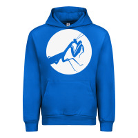 Cobalt praying mantis Urban Hoodie - DesigneFamous