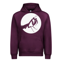 Mauve Wine praying mantis Urban Hoodie - DesigneFamous