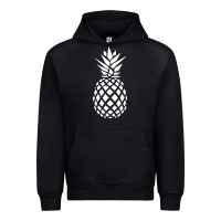 Black pineapple sunset Urban Hoodie - DesigneFamous