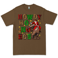 Cacao howdy ho ho hos christmas Premium Tee - CowGirlArtShop