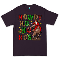 Plum howdy ho ho hos christmas Premium Tee - CowGirlArtShop