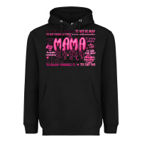Black mama its okay typography Heavyweight Hoodie - JahusDesignShop